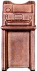 Teletype Pencil Holder